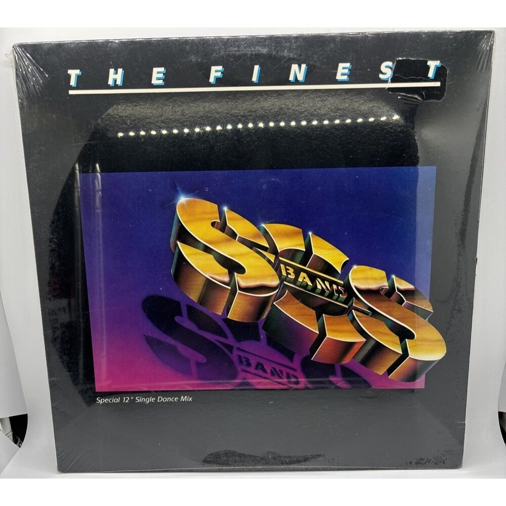 New Sealed The S.O.S. SOS Band THE FINEST 12" 1986 TABU 4Z9 05364 R&B FUNK